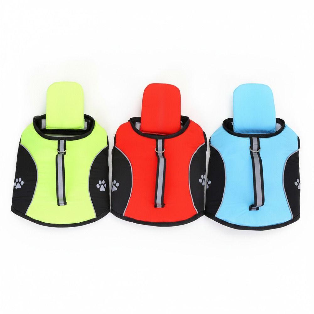 Breathable Dog Life Jacket Waterproof Pet Flotation Vest New Puppy Safety Vest Pool Swimming