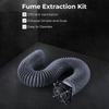 Creality Fume Extraction Kit with 4000 RPM High Efficiency Ventilation Fan And 2000mm Exhaust Hose Length Suitable for