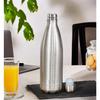 Isolierte Edelstahlflasche, 24 Stunden heiß oder kalt, 1000 ml, Silber