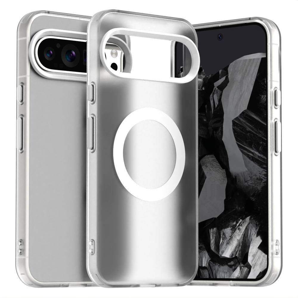 Frosted Clear Magnetic Wireless Charge Armor Magsafe Case For Google Pixel 10 9 8 Pro XL 9A 8A Military Shockproof Candy Cover