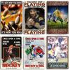 Artisian SPORT Metal Sign Hockey Tin Poster Football Decorative Plate Basketball Baseball Tin Plaque  Wall Decor Garage Bar Pub