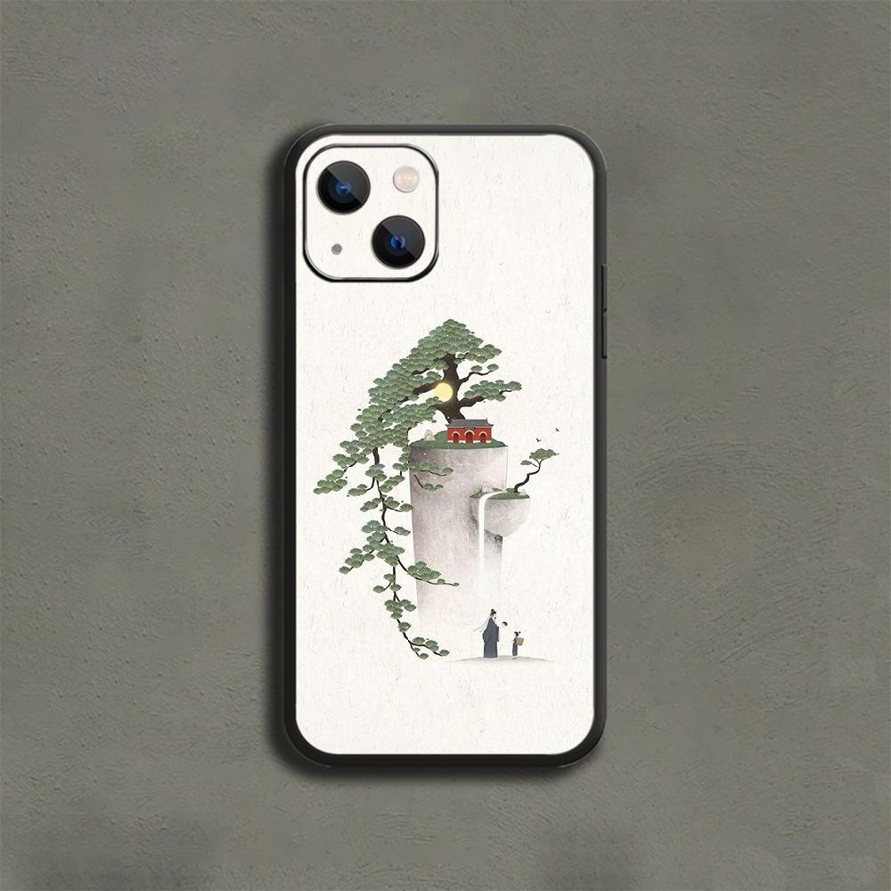 Elegante Vase Handyhülle für iPhone Samsung Galaxy Redmi Xiaomi Oppo OnePlus Note SA 7 8 9 10 11 12 13 14 20 21 22 23 53 54 Pro Max Plus Ultra
