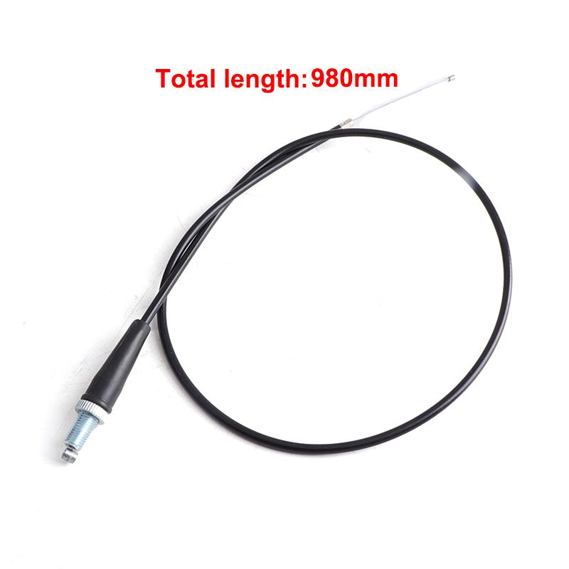 For Yamaha Kawasaki KTM Honda Suzuki Dirt Bike Universal Motorcycle Accelerator 980mm 1080mm Straight Connection Throttle Cable