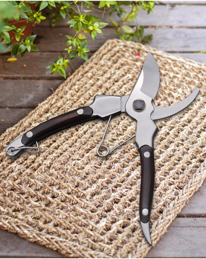 Stainless Steel Floral and Garden Pruning Shears for Thick Branches