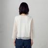 Comme Ca Ism Chemical Lace Pullover F White 12-90CK01-205