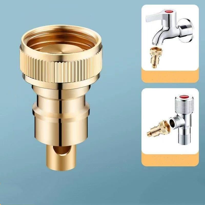Washing Machine Faucet Dedicated Water Stop Valve Full-automatic Anti Falling 1/2" Adapter Interface Water Nozzle Connector