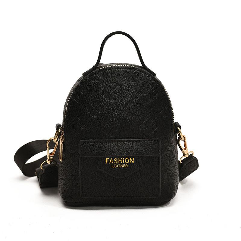Backpack Pattern Printed Kids Shoulder Bag  Handheld Mini Dual Use Kids Bags