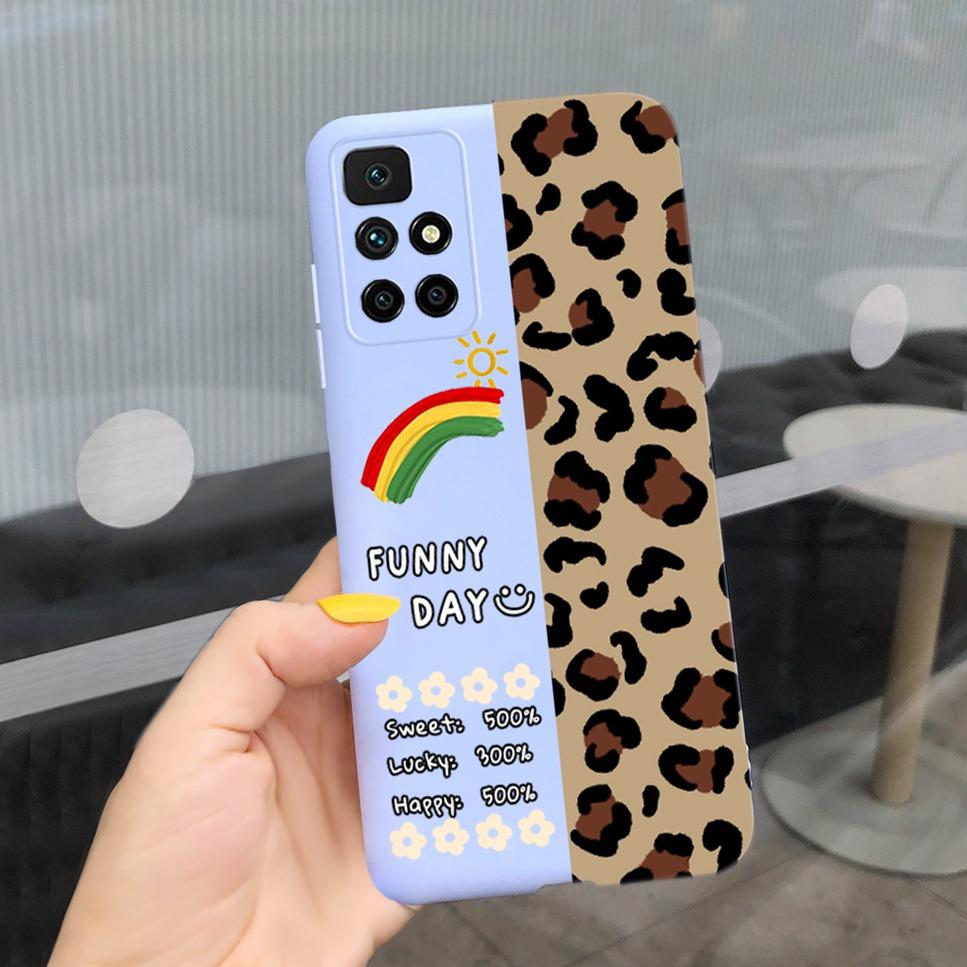 NEW Design For Cover Xiaomi Redmi 10 Case Cartoon Bumper Back Shockproof Soft TPU For Xiomi Redmi 10 Hongmi10 Redmi10 Phone Bag