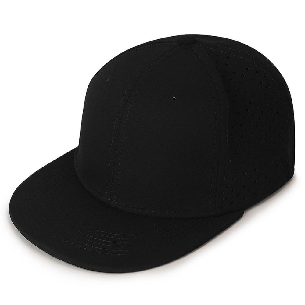 Full Closed Trucker Hat Causal Hip Hop Hat High Quality Flat Brim Stretchy Caps