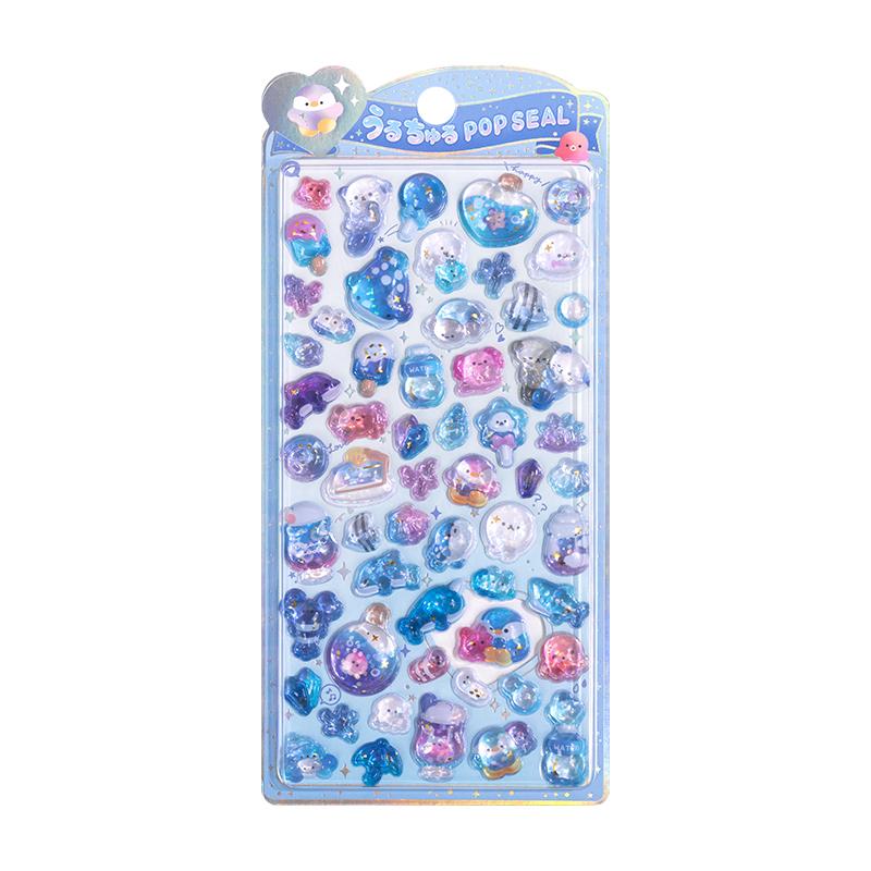 Japanese Style Mini Sweet Drop 3D Relief Stickers Scrapbooking DIY Journaling Stationery Diary Decor Cute Stickers School Supply