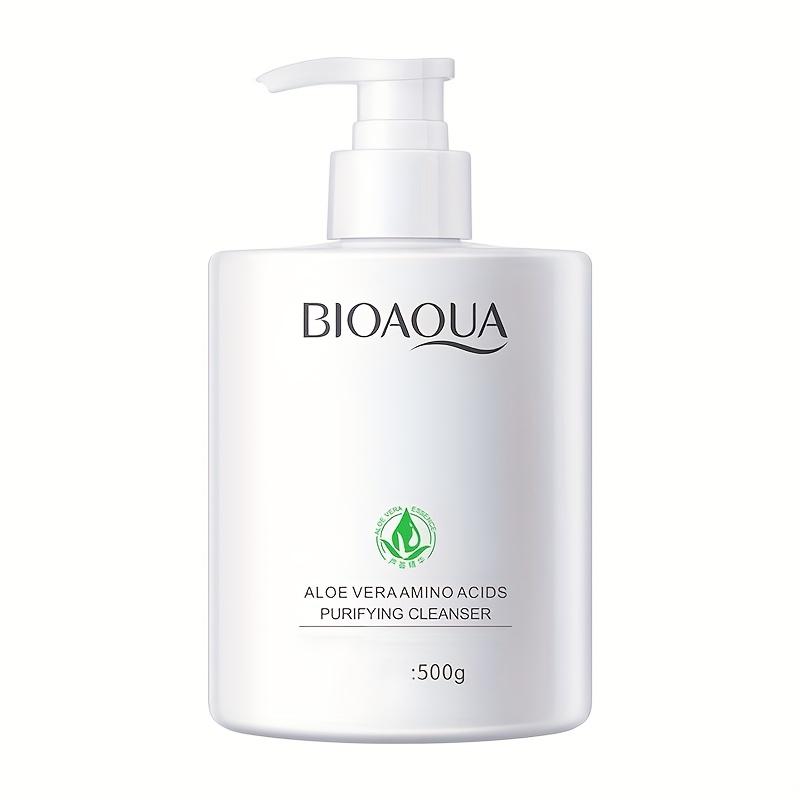 

Мягкая очищающая пенка с алоэ вера и центеллой азиатской, увлажняющая и питательная формула с гиалуроновой кислотой и экстрактами аминокислот, средство для умывания 500g
