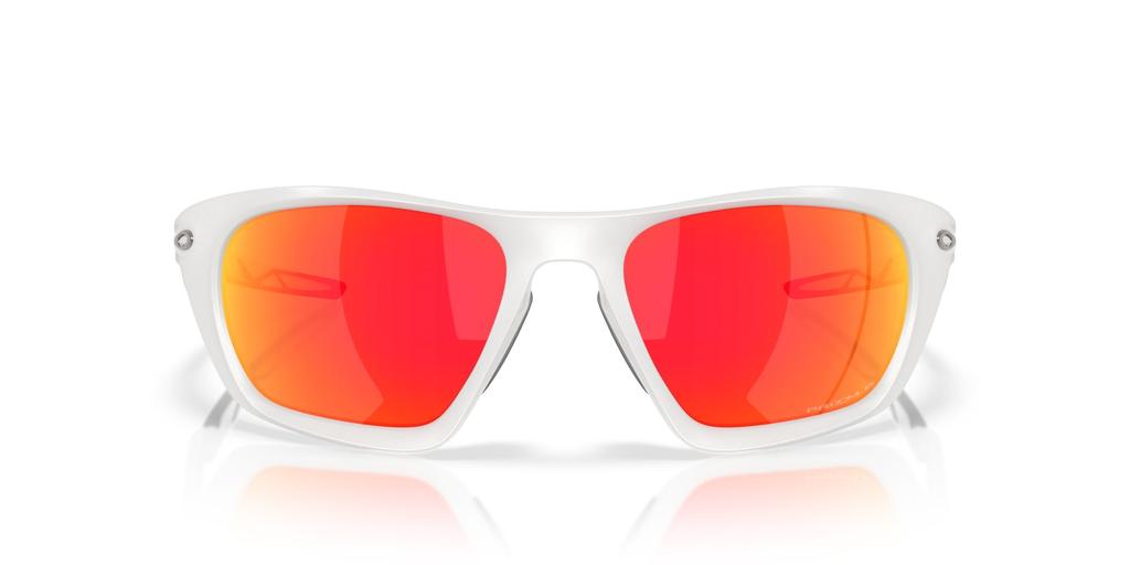 Oakley Sunglasses Matte Vapor Front Prizm Ruby Polarized 60mm Men's 0OO9431, Frame, Lens,
