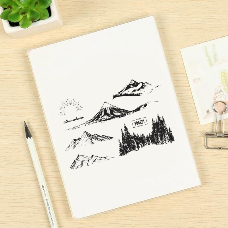 Sonne Schneeberg Silikon Klarstempel DIY Stempel Scrapbooking Prägung Fotoalbum Dekopapier Kartenherstellung Stempel