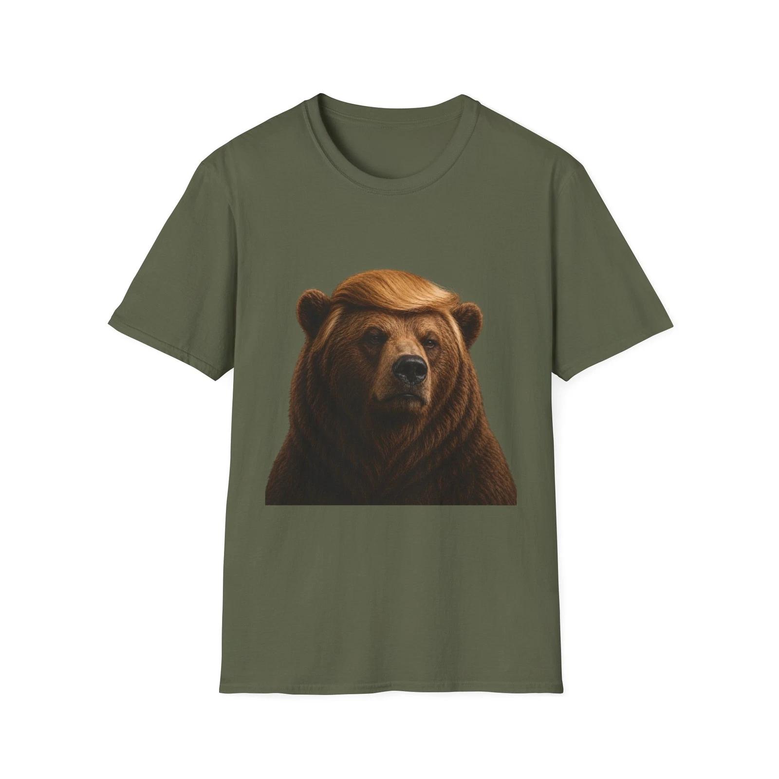President Grizzly Bear Portrait Children s Children s T Children s T-shirt | Wildlife Animal Tee 150