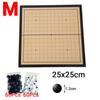 S/M/L/XL Gomoku Game Set Foldable Chessboard Strategy Game Foldable Board Game Set  Tabletop Game