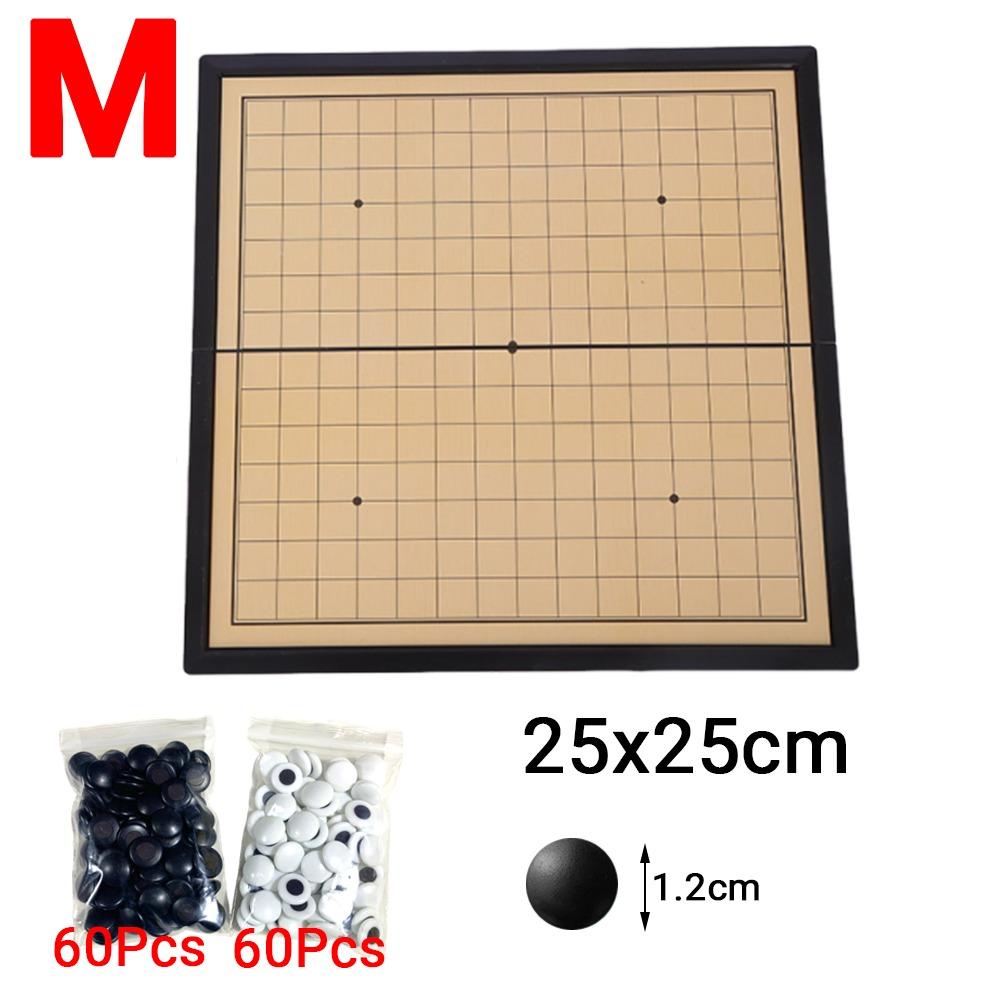 S/M/L/XL Gomoku Game Set Foldable Chessboard Strategy Game Foldable Board Game Set  Tabletop Game