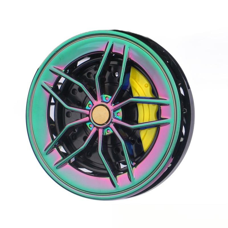 Rotatable Car Air Freshener Clip Auto Wheel Hub & Air Vent Fragrance Tire Fragrance Clips Decorative Car Accessories