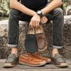 38-46 Handgefertigte Leder Herrenschuhe Lässige Spaltleder Schuhe Herren Slipper Komfortable Laufschuhe Fahrschuhe Mokassins Herren Flache Schuhe