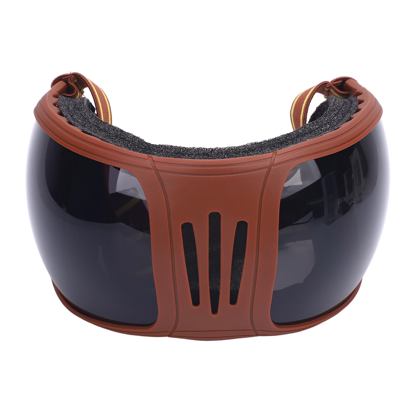 

Sports Horse Glasses Multi Layers Sponge Adjustable Straps Stylish Windproof Horse Goggles for Riding Gray сірий