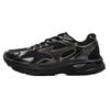 Racer S Vintage Mirror Mesh Suede Breathable Low-Top Running Shoes Unisex Sneaker Black Gold D1GH223521