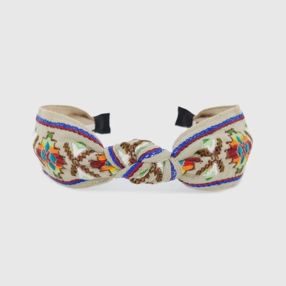 Lara Bohemian Lace Hairband L Beige LALAH521 3306239