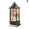 Wind Lights Christmas Style Cartoon Santa Claus/Snowman Model Create Atmosphere Hanging Xmas Lanterns