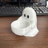 Ghost Themed Home Decoration Halloween Candle Holder, Cute 3D Printed Tea Light Holder for Stable Tealight Display Stand Scented Candles, Small