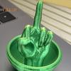 Easter Egg Middle Finger Prank Gift for Men Women 3D Printed Rude Egg Gag Hilarious Surprise Gift Unique Adult Joke Toy