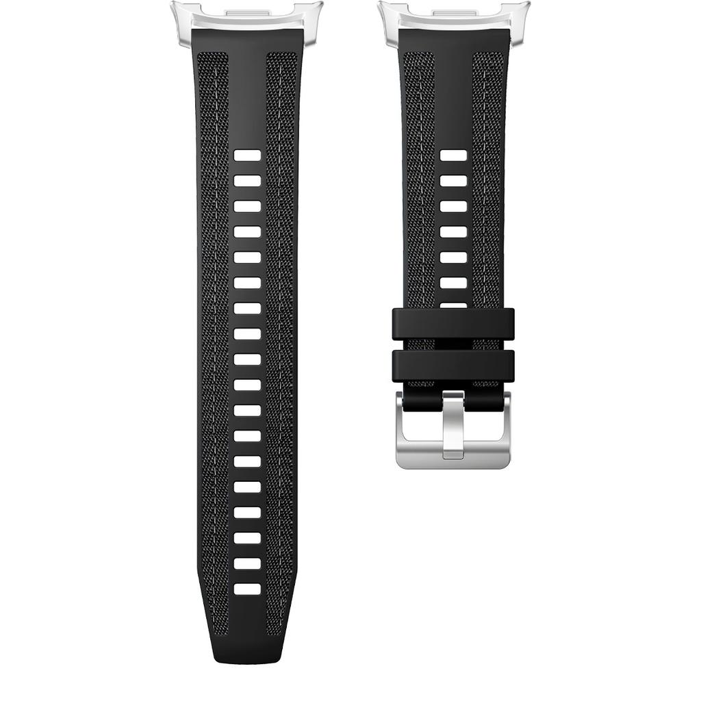 Per Samsung Galaxy watch 8 Classic 46mm 44mm 40mm Cinturino di Ricambio Correa Sportivo Braccialetto in Nylon+Silicone Per Galaxy Watch Ultrta 47mm 2025 Fascia