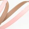 Women's Skinny PU Leather Belt with Alloy Pin Buckle - Versatile Fashion Waistband for Dresses, Korean Style  5pcs