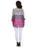 Women's Plus Size Bohemian Chiffon Beach Shirt with Sun Protection