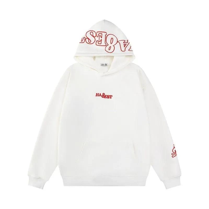 Herbst Winter Fleece Buchstaben Sweatshirts Vintage Kapuzenpullover Damenbekleidung Locker Mode Langarm Hoodies