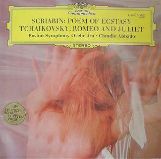 LP Record CLAUDIO ABBADO, BOSTON SYMPHONY ORC - Scriabin -  Poem Of Ecstasy / Tchai 2530137 DEUTSCHE GRAMMO Germany Classical Used