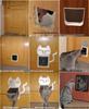 Pet Door for Cats and Dogs - Direction-Controlled Entry & Exit, Multi-Color Options, Ideal for Pet Houses