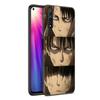 Anime Attack On Titan Phone Case For Huawei Honor 7A 8A 9X 20 Pro 8 10X Lite 7S 8C 8S 8X 9A 9C 10i 20i 30i 20E 20S Black Cover