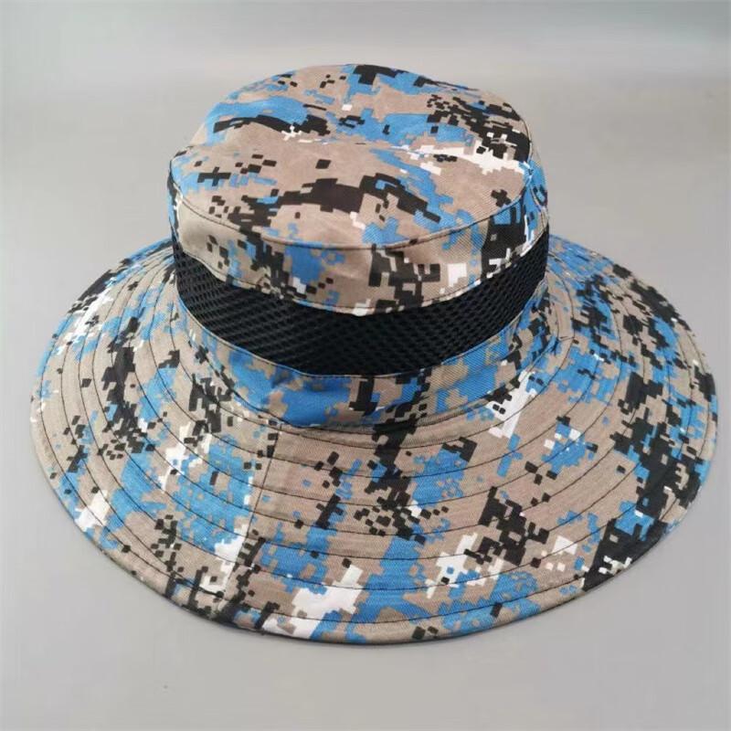 Men's Summer Wide Brim Camouflage Fishing Sun Hat