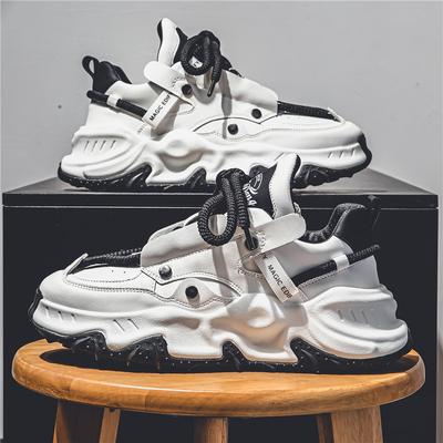 2024 neue personalisierte Dad-Schuhe Herren erhöhend Fried Street Jungen Herbst und Winter Herrenschuhe Plateau Europäische Station Freizeitschuhe