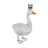 Goose Shape Whiskey Bottle Decanter 3D Bird Liquor Glass with Frosted Stopper