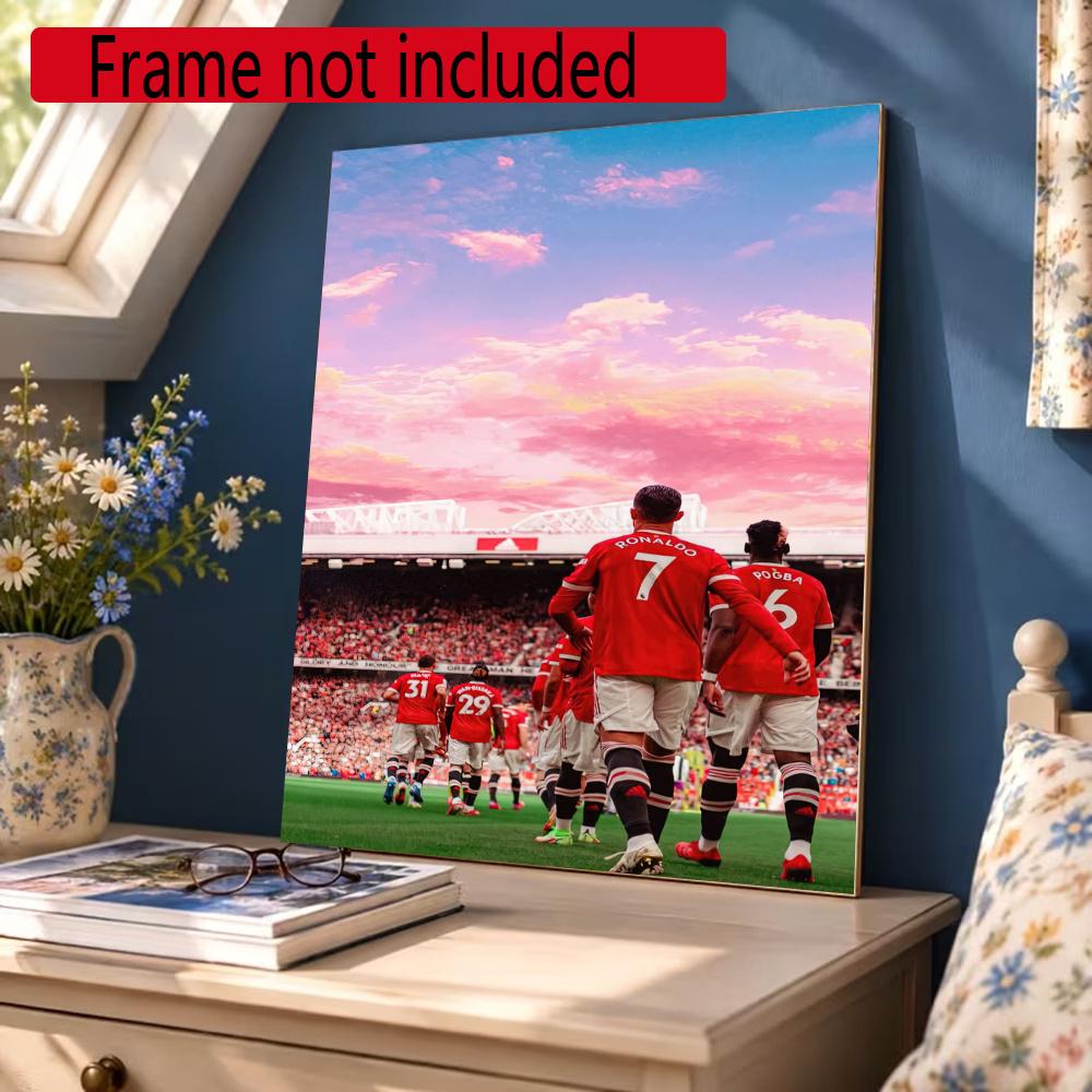 Manchester Diamond Painting Round Diamond Mosaic Rhinestones Diamond Embroidery Craft Kit Wall Decor Without Frame