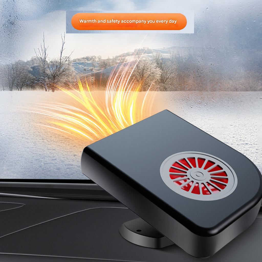 Rotatable 360 Degree 12V Vehicle Heater Electric Heater Defroster for Easy Installation On Windshield Glass