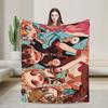 Hanakos Kuns Japanese Blankets Quality Soft Throw Blanket Winter Boy Girl Couch Chair Comfortable Bedspread