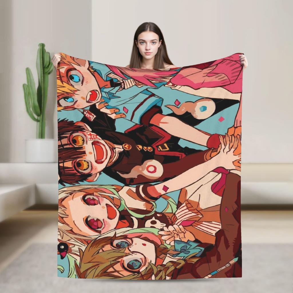 Hanakos Kuns Japanese Blankets Quality Soft Throw Blanket Winter Boy Girl Couch Chair Comfortable Bedspread