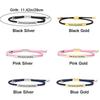 Stretchable Engraved Letter Bracelert Rope Inspirational Bracelets  Birthday Gifts