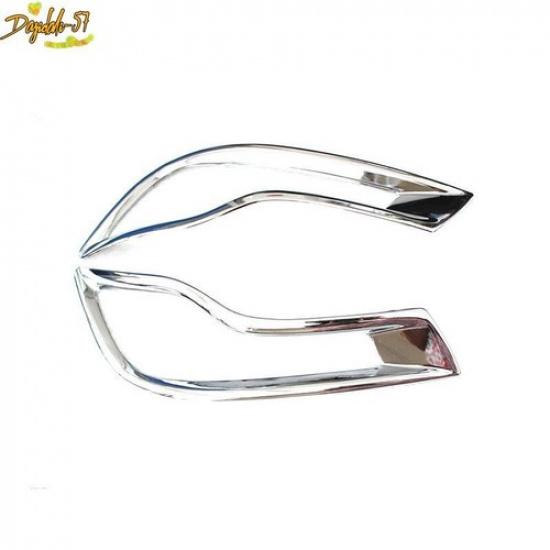 For Honda CR-V 2017- Chrome Tail Rear Bumper Reflector Fog lamp Cover Trim