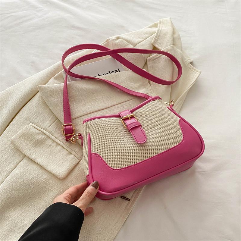 Retro Chic Small Square Shoulder Bag For Women Casual Stylish Pu Leather Handbag