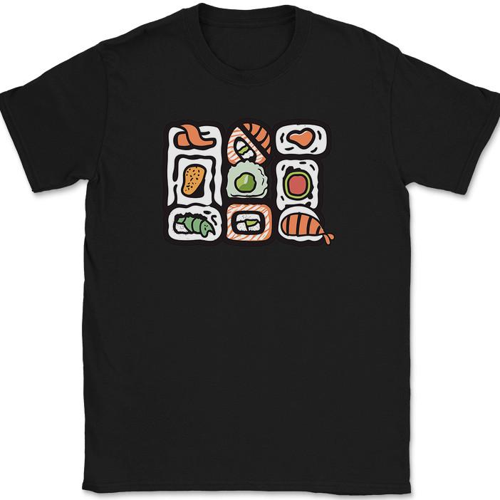 Sushi T-Shirt Funny Roll Humor Japanese Design Pho Food Humor Tee