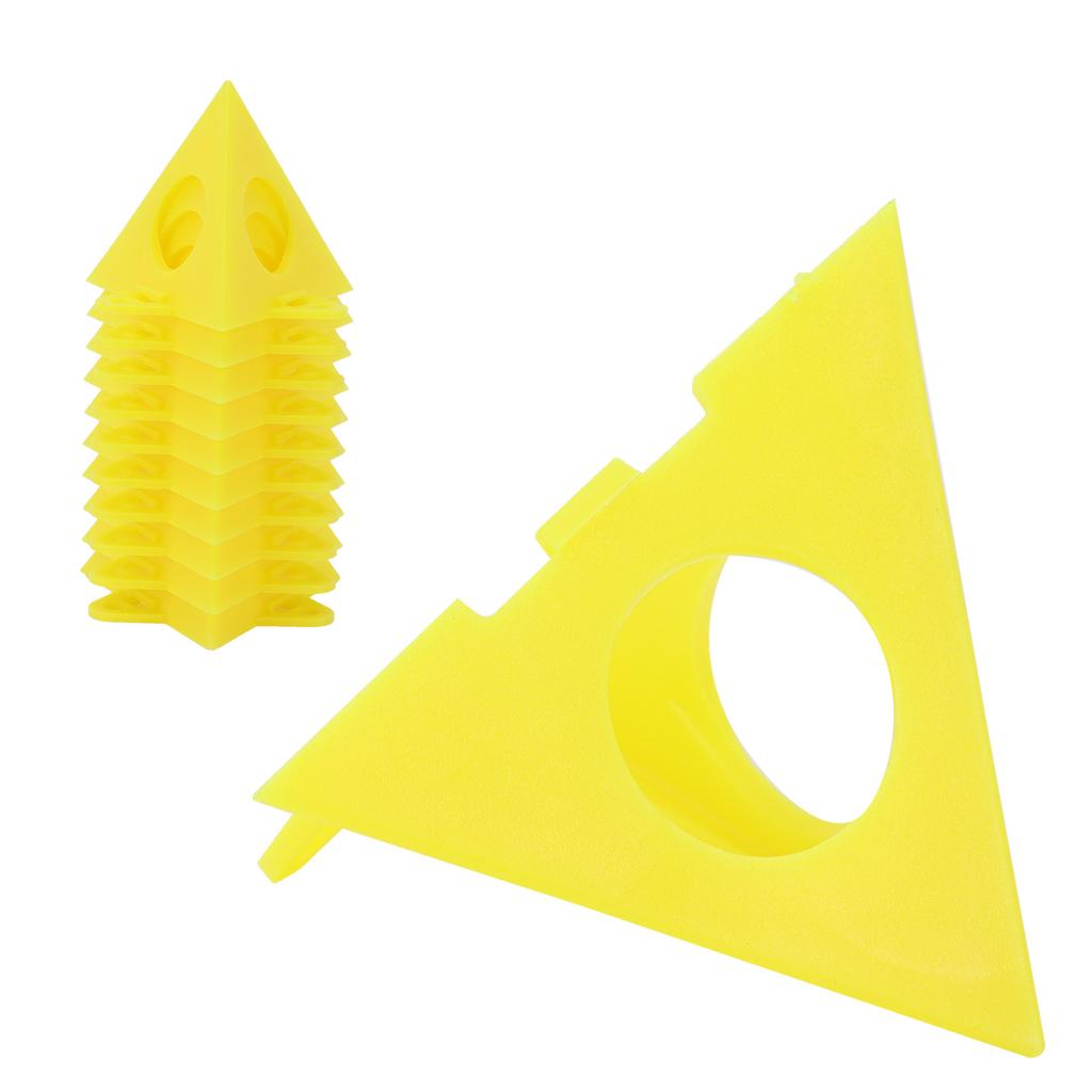 10 st Triangulär Målarplatta Lyftande Målningsställ Tillbehör Träbearbetningstillbehör