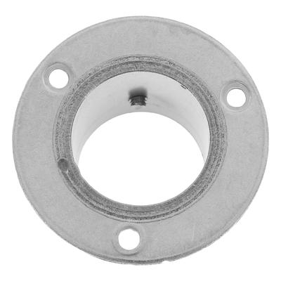 Heavy Duty Stainless Steel Clothes Rod Holder Round Pole Flange Socket Wall Mount Pipe Support High Foot Design Flange