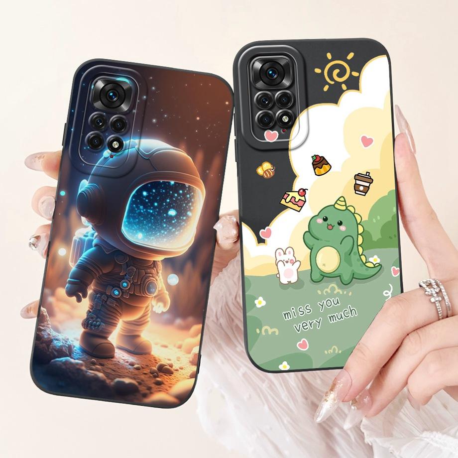 For Xiaomi Redmi Note 11 11s 4G Case Redmi Note 11 Pro 4G 5G Note 11 Pro+ Pro Plus Cover Soft TPU Silicone Stylish Pattern Capa