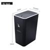 Uzavíratelný plastový odpadkový koš s víkem do kuchyně, obývacího pokoje a ložnice - Velká kapacita